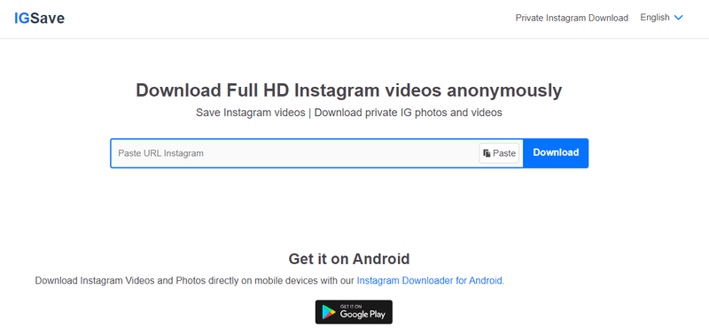 IGSave: Instagram Video Downloader